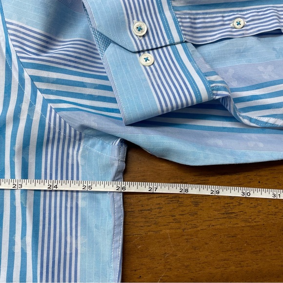 Bugatchi Dress Shirt Size XL - Picture 7 of 8